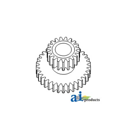 A & I Products Gear, Intermediate PTO Drive 6" x6" x3" A-70227323
